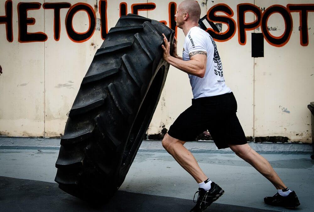 Ejercicio para ganar músculo haciendo Crossfit