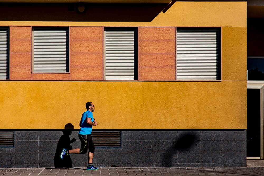 hombre corriendo