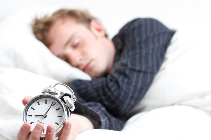 Hombre durmiendo