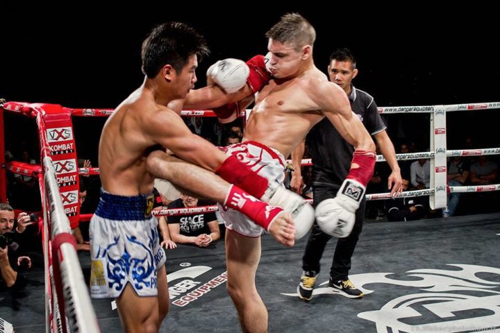 muay thai spear