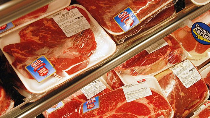 Etiquetas de la carne