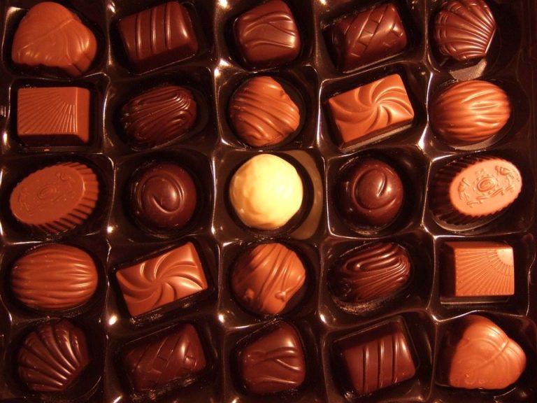 bombon de chocolate negro