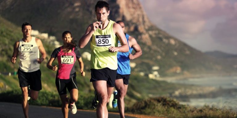 nutrición durante una maratón
