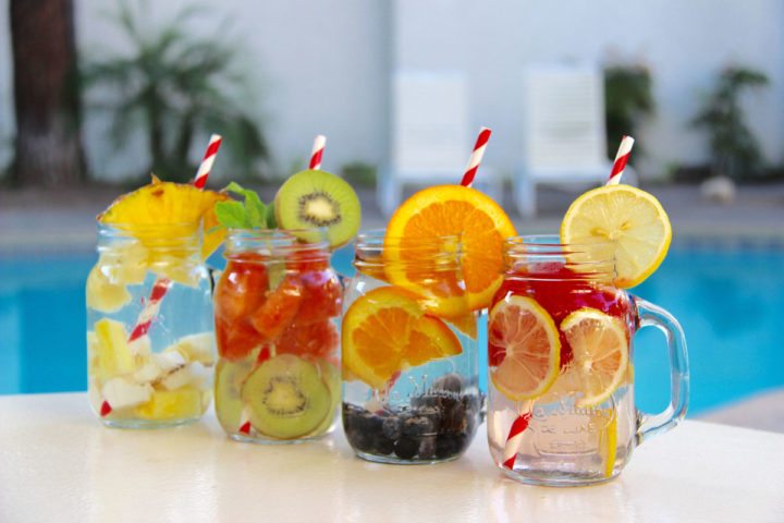 Recetas de aguas con sabor naturales