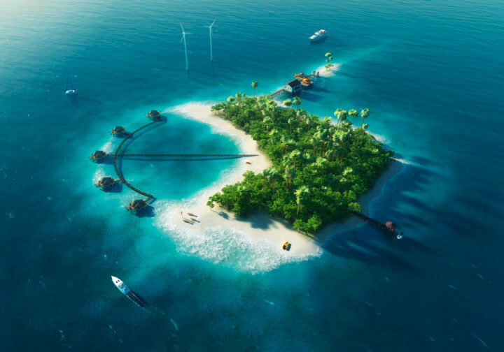 Alquilar islas privadas por una noche