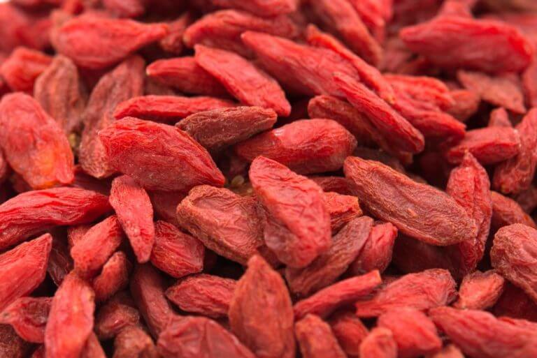 ¿Cuántos antioxidantes tienen las bayas de Goji?