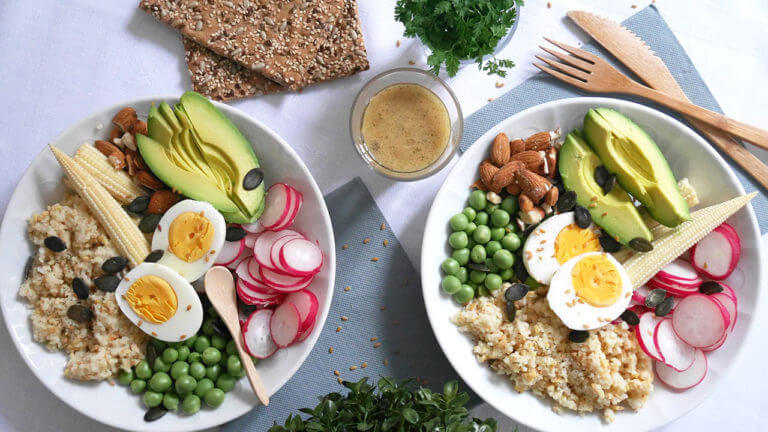 Recetas en boles saludables para almorzar