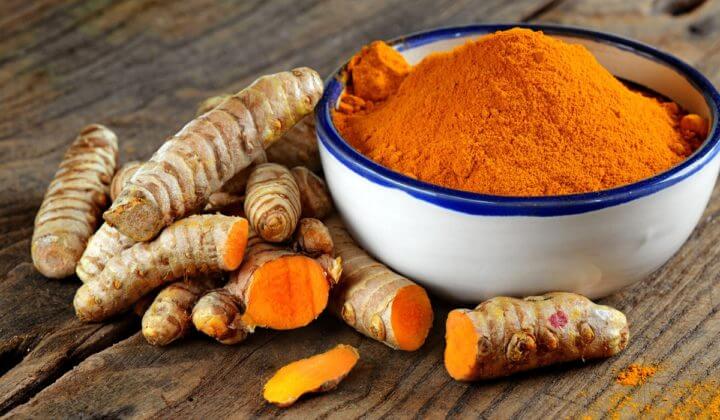 Ingestión recomendable de curcumina