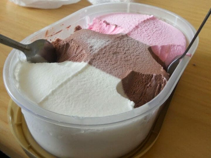 El helado caducado puede intoxicarte