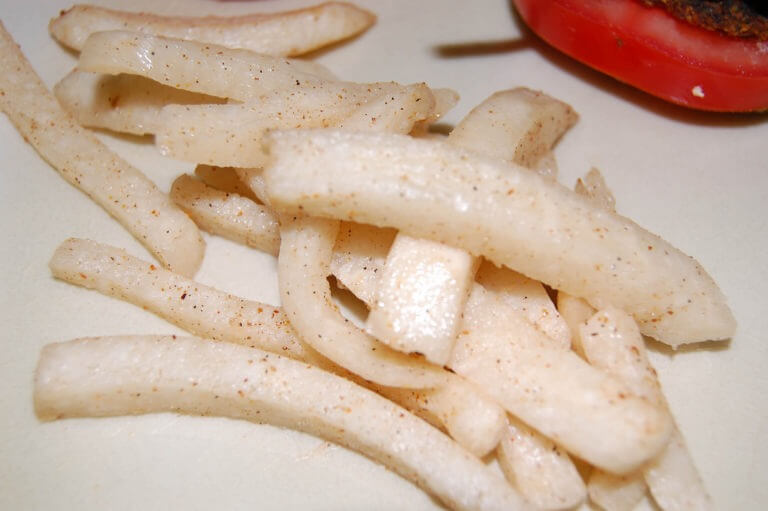 Receta patatas fritas saludables y de menos de 50 calorías
