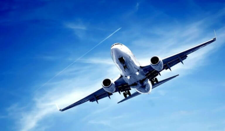 Gérmenes en los aviones