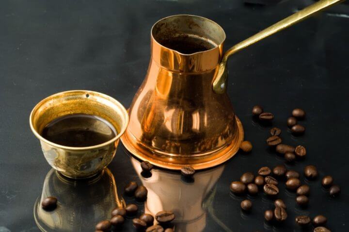 Cómo se prepara el café turco