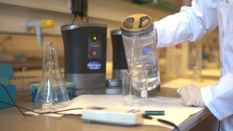 ¿Qué es el agua hidrogenada?