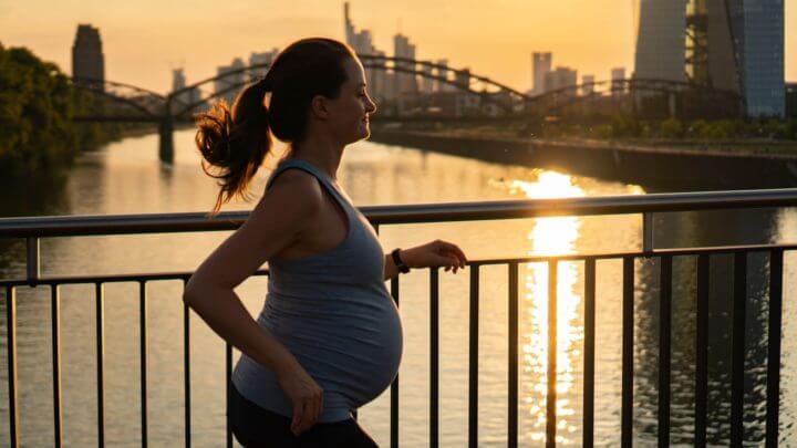 Mejor forma de practicar running en el embarazo
