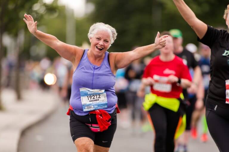 Beneficios de una primera maratón para personas mayores