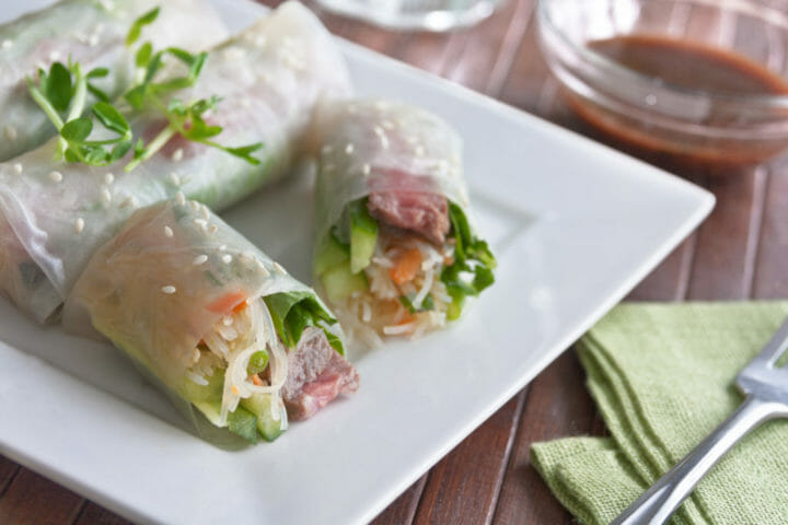 Cómo hacerte rollitos de primavera sin gluten