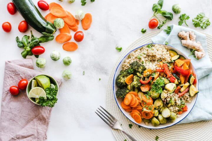 Plan de alimentación vegano para levantadores de pesas