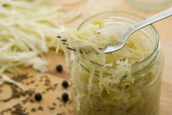 Los beneficios de comer chucrut