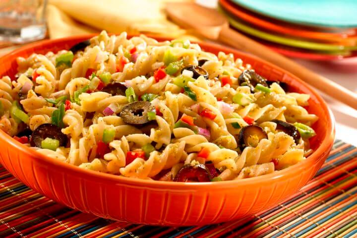 recetas con pasta saludables