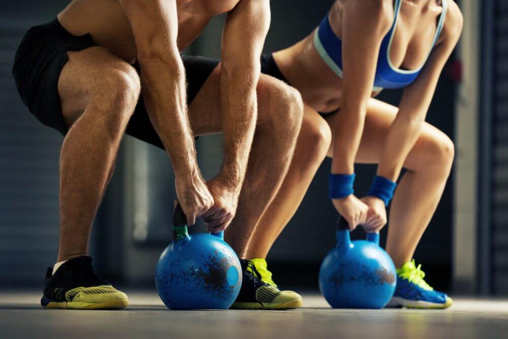 Rutina de entrenamiento con kettlebells para tus glúteos