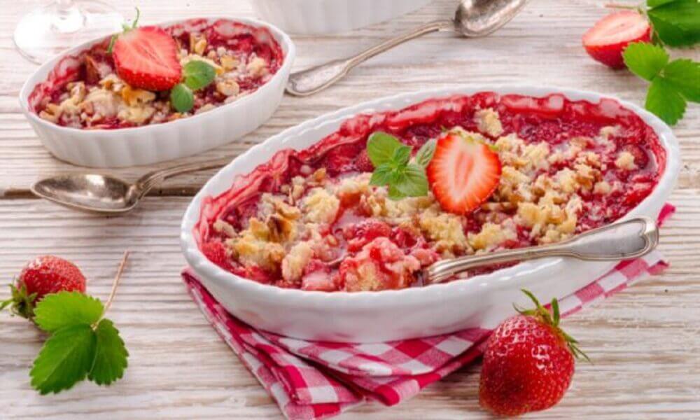 7 recetas de postres saludables con fresas