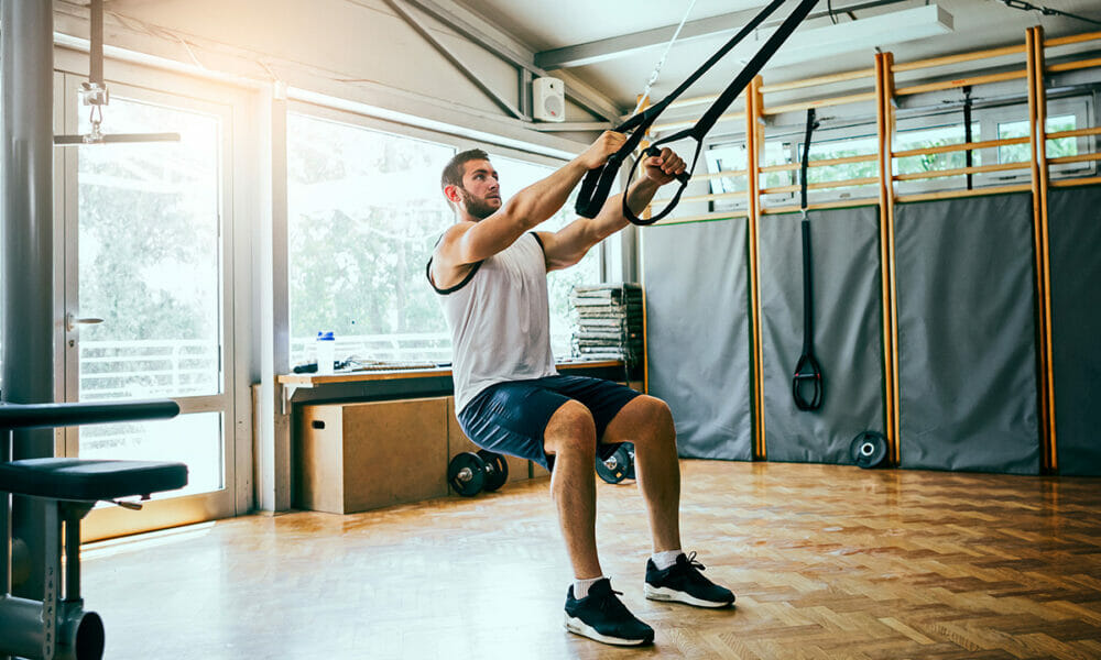 Ejercicios con TRX para espalda
